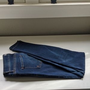 High rise skinny jeans